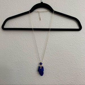 Sugarfix by Baublebar Gold and Blue Tassel Necklace